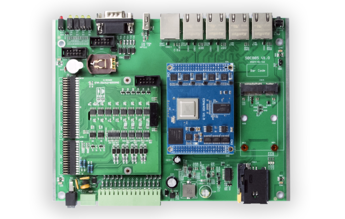 TI AM6422,5网口,通讯管理机,嵌入式主板