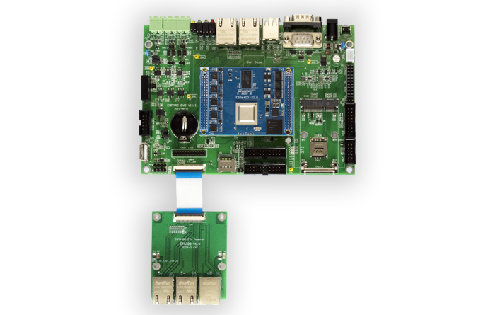 TI AM6422,5网口,通讯管理机,嵌入式主板