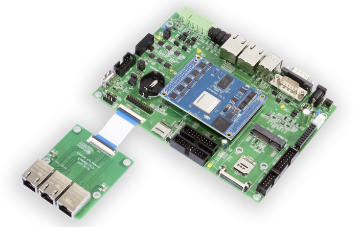 TI AM6422,5网口,通讯管理机,嵌入式主板