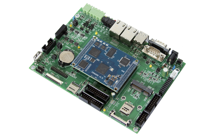 TI AM6254, Linux-5.10 / Qt-5.14, 双千兆网口,CAN-FD×3,嵌入式主板